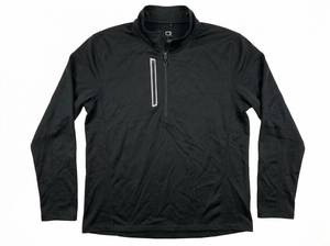lot 700 image: OGIO Endurance Mens Black 14-Zip Long Sleeve Pullover Size L