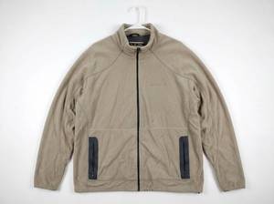 lot 704 image: North End All Climate Wear Mens Full-Zip Fleece Jacket Tan XL