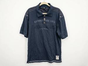 lot 713 image: Brooklyn Xpress Mens XL Navy Polo Shirt Established 1970 New York