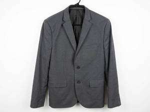 lot 721 image: H&M Slim Fit Mens Two-Button Blazer Gray Size US 38R EUR 48