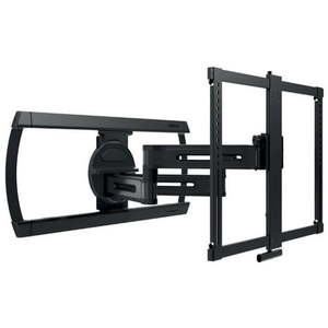 lot 5092 image: SANUS Height Adjustable Full Motion TV Wall Mount 32-65 in VMF822B2  Retail $249.99