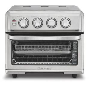 lot 5093 image: Cuisinart Air Fryer Toaster Oven with Grill Stainless TOA-70NAS  Retail $149.95