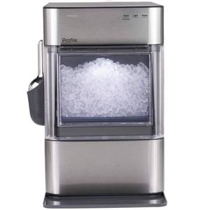 lot 5101 image: GE Profile Opal 2.0 Nugget Ice Maker Stainless Steel XPIO23SWSS  Retail $399