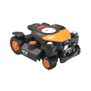 lot 5144 image: Worx Landroid Vision Cloud Robot Lawn Mower 4WD 1.5 Acre WR346  Retail $2959.99