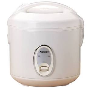 lot 5083 image: Aroma ARC-914S 8-Cup Rice Cooker 120V 350W White