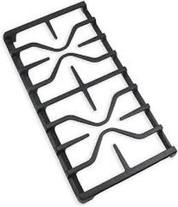 lot 5140 image: Satin Black Cast Iron Gas Cooktop Grate Section