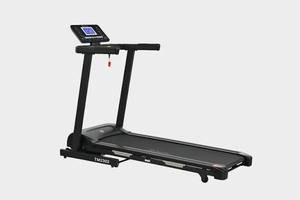 lot 5148 image: Smartfold TM2302 Folding Treadmill in Black- Minor Damage