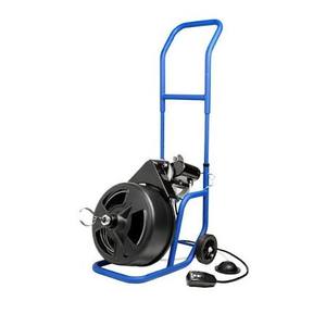 lot 5149 image: BrassCraft Drain Cleaning Machine 38in x 75ft  Retail $350