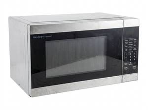lot 8039 image: Sharp Carousel SMC1162HS Stainless Steel Microwave Oven 1000W 120V