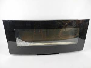 lot 8059 image: Carlington CAL-174203A Wall-Mount Electric Fireplace 120V SP4218-HE-VGPBBT