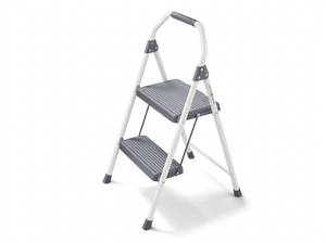 lot 8061 image: Gorilla Ladders 2-Step Steel Step Stool 225 Lb Type II GLS-2CS-2