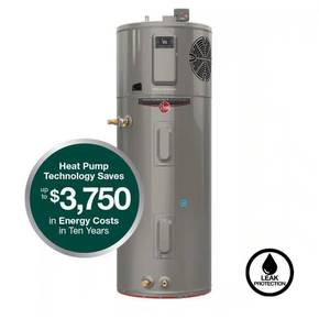Rheem ProTerra Performance Platinum Electric Heat Pump Water Heater 50 Gallon - Retail: $2,000
