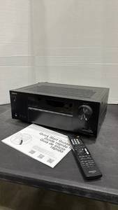 lot 503 image: Onkyo AV Receiver with remote