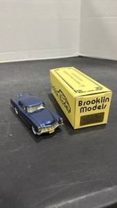 lot 1070 image: 1946 Lincoln Continental Brooklin Models 143 scale die cast metal automobile with box