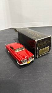 lot 1080 image: 1955 Chrysler C300 Brooklin Models 143 scale die cast metal automobile with box
