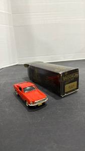 lot 1093 image: 1968 Ford Mustang Fastback Brooklin Models 143 scale die cast metal automobile with box