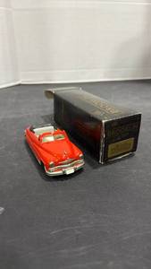 lot 1100 image: 1950 Mercury Convertible Brooklin Models 143 scale die cast metal automobile with box