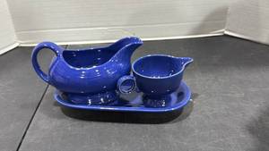 lot 2009 image: Fiesta Ware 3-piece set