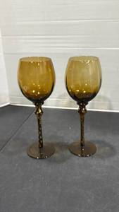 lot 2023 image: Tall wine glasses
