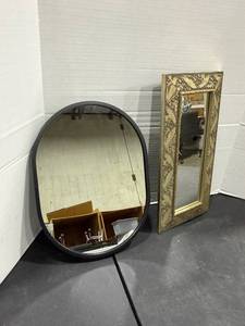 lot 2028 image: Framed mirrors