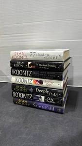 lot 2064 image: Dean Koontz hard cover novels