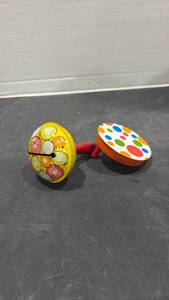 lot 2082 image: Vintage tin noisemakers
