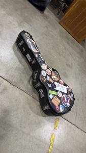 lot 2112 image: Calton Case hard guitar case
