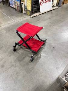 lot 2127 image: Rolling work stool