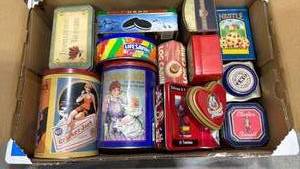 lot 2137 image: Vintage tins
