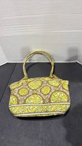lot 2143 image: Vera Bradley bag green and brown