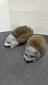 lot 2153 image: Hedgehog boot scrapers