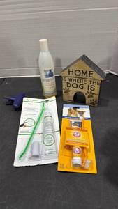 lot 2157 image: Dog items