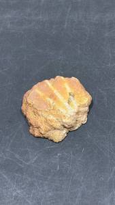 lot 3003 image: Yellow and orange iron stained mineral rock