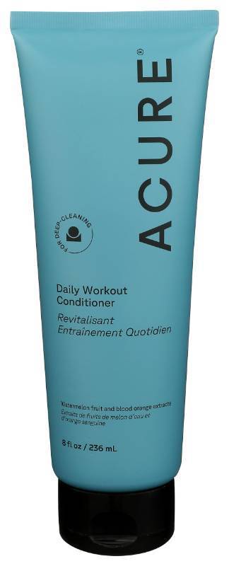 lot 47478 image: Acure Daily Workout Watermelon Conditioner - Moisturizing, Vegan - 8 fl oz - Retail $10