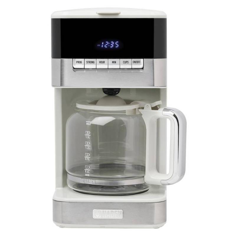 lot 47548 image: Haden Quintessential 12 Cup Programmable Digital Coffee Maker, VISIBLE USE. - Retail $90