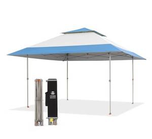 lot 18831 image: CROWN SHADES 13x13 Pop Up Canopy Tent Gazebo - Retail $170