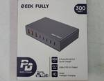 Geek Fully 300 Watt 8 Ports PD+QC3.0 Quick Charger - Retail: $40