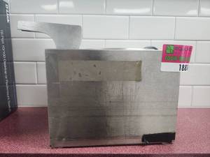 lot 18816 image: Stainless Steel Countertop Peanut Butter Warmer Station w Dial Control