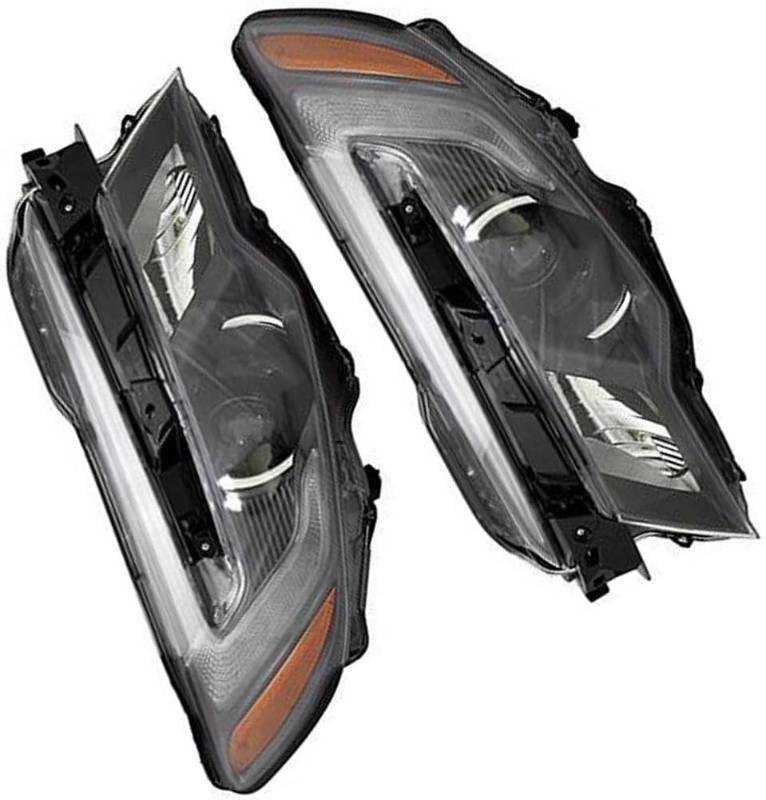 lot 142179 image: Retails for $643 2x Driver and Passenger Side Headlight Assembly Automotive for Honda Ridgeline 3.5L 2017 2018 2019, for Pilot 3.5L 2016 2017 2018