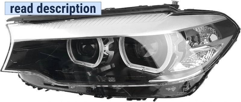 lot 121615 image: Retails for $340 LED Headlight Without AFS Left Driver Side Replaces 8499119 8499119-01
