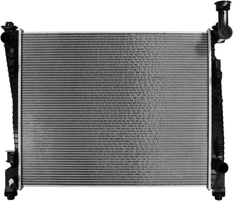 lot 221627 image: Retails for $140 Radiator for 2011-2024 Dodge Durango 5.7L 6.4L & 2011-2022 Jeep Grand Cherokee 3.6L 5.7L 6.4L, CU13204, Replace OE# 52014529AB 55038001AF 68232591AB