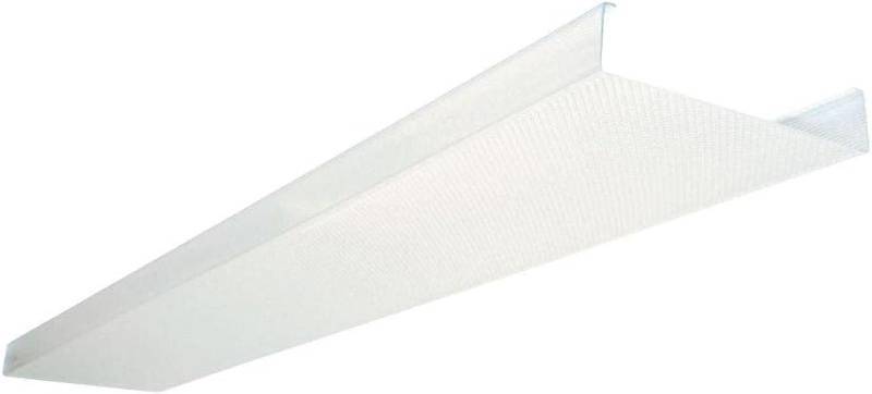 lot 421624 image: (4 Pack) Lithonia Lighting 4ft Replacement Acrylic Diffuser Lens for 48 SB Series