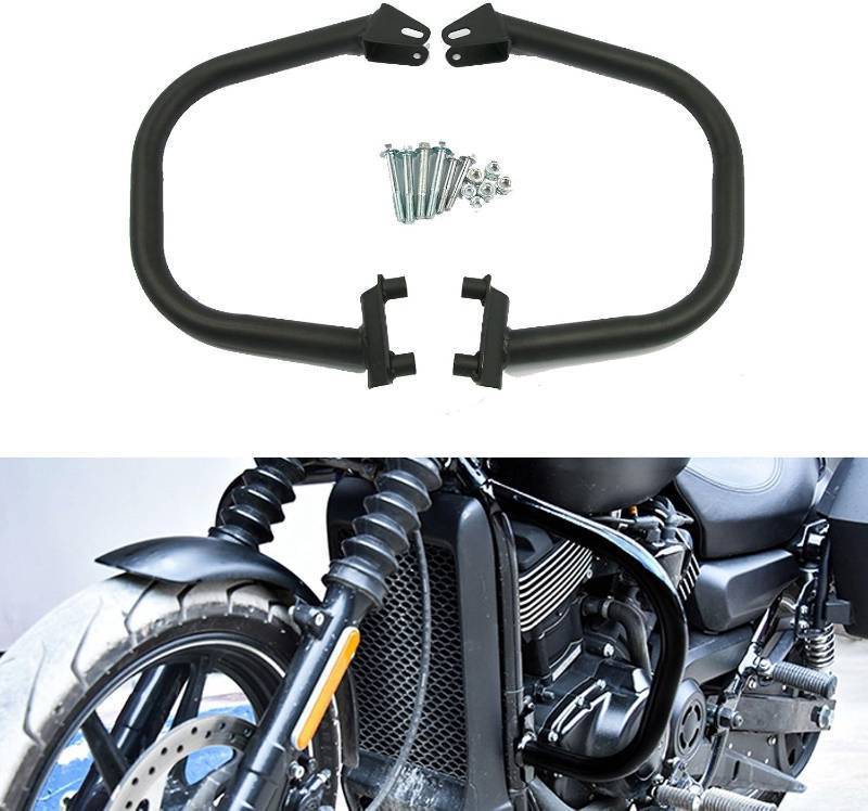 lot 131547 image: Engine Guards Crash Bars Frame Protection For Harley Street 500 750 XG750 XG500 2015 2016 2017 2018 2019 Street Rod 2017-2019