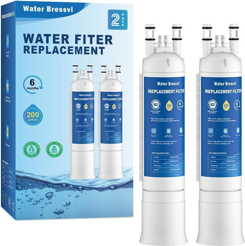 lot 231687 image: FPPWFU01 Water Filter Replacement Compatible with Frigidaire FPPWFU01, Electrolux FPPWFU01, PureAdvantage, PWF-1 FPPWFU01 PurePour Water Filter, Remove Impurities from Water (2-PCS)
