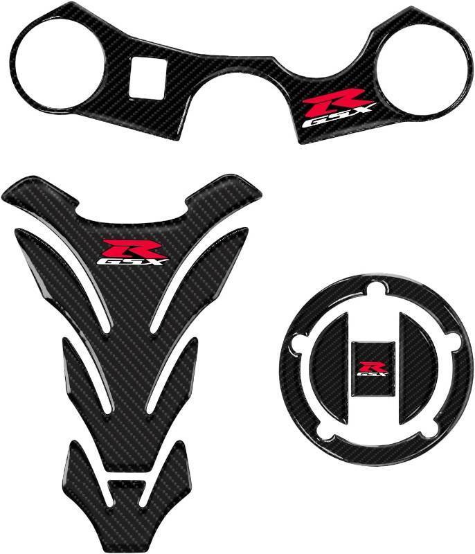 lot 351938 image: for GSX-R 2006-2017 Motorcycle Tank Pad Gas Tank Protector(carbon)