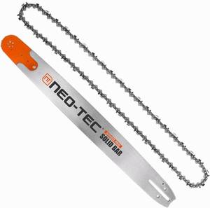 lot 391370 image: Retails for $140 NEO-TEC 36 Inch Chainsaw Guide Bar Chain Combo 38 Chain Pitch 0.063 Gauge 114 Drive Links Fit for Stihl MS660 NS892 G660 MS661 MS360 MS361 MS291 MS440 MS441 MS460 MS461 MS391 for Oregon 92cc 120cc