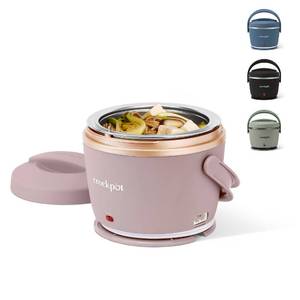 lot 1836 image: Crock-Pot Electric Lunch Box Food Warmer 20-Ounce Blush Pink
