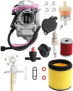 lot 1841 image: ATRACYPART Carburetor Arctic Cat 250 300 2x4 4x4 2001-2005 Red Green 0470-448