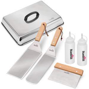 lot 1901 image: Stanbroil BBQ Griddle Accessories Set of 6 for Blackstone Camp Chef