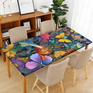 lot 2416 image: ARTSGOO Rectangle Fitted Tablecloth 6 Ft Folding Table Cover